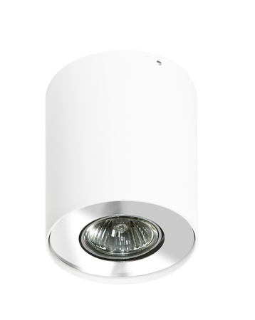 Biała tuba natynkowa NEOS 1 WH/CH PLAFON AZZARDO AZ0707