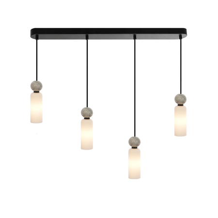 Lampa wisząca Santos Italux PND-95331-4-BK