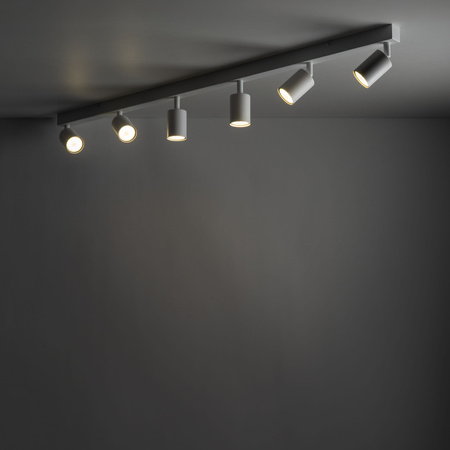 Sześciopunktowa biała lampa sufitowa 127cm NEX WHITE 6XGU10 Tk Lighting 11369