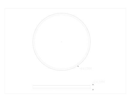 Lampa sufitowa COLIS LED Zuma Line MS748400R-BK