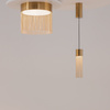 Designerska lampa wisząca złoty cylinder Imaginary MOD190PL-L5G3K Maytoni