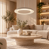 Lampa wisząca Piattino 30W LED CCT Beżowy Milagro ML2967