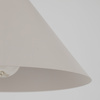 Lampa wisząca metalowy stożek o średnicy 21cm CONO S KASZMIR 1XE27 Tk Lighting 11379