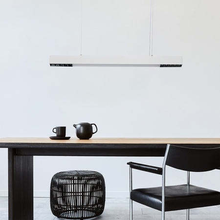 Lampa wisząca Cali M biała Tuya LED CCT Light Prestige LP-1301/1P M WH Smart