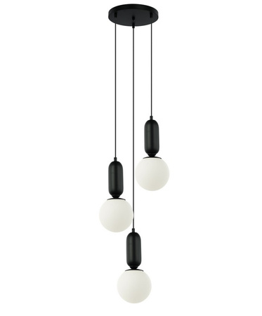 Lampa wisząca ALDEVA Italux PND-02340-3S-BK