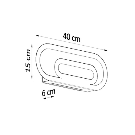 Kinkiet SACCON Sollux Lighting SL.0931