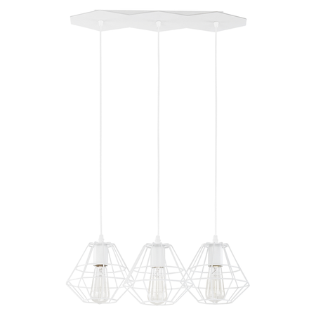 DIAMOND WHITE LAMPA WISZĄCA 3 PŁ TK Lighting 848