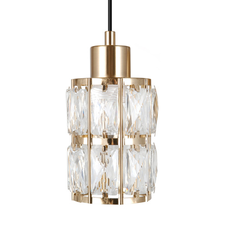 Lampa wisząca Alma złota 5xE27 Italux PND-40668-5-HBR