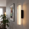 Kinkiet Trivia Black 6W akrylowa tuba LED CCT IP44 Milagro ML2722