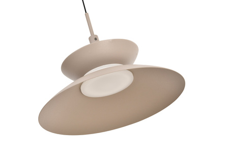 Lampa wisząca czwórka prosta Gubbio kaszmirowa Aviano Lighting 7060-413