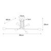 Lampa sufitowa SITYA WHITE Kaja K-4393