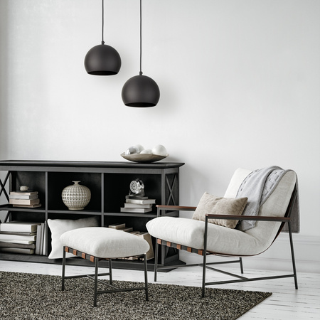 ZOE BLACK LAMPA WISZACA 1 S TK Lighting 10167