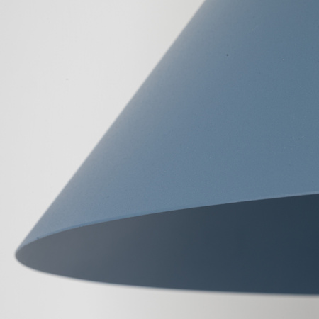Lampa wisząca stożkowa 50cm CONO XL NAVY 1xE27 Tk Lighting 11416