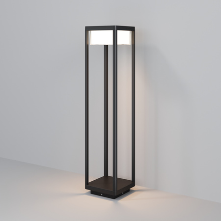 Lampa ogrodowa stojąca – nowoczesna, smukła kolumna LED 3000K do ogrodu i na taras Baker Street O021FL-L10B3K Maytoni