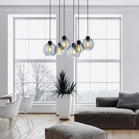 Lampa wisząca CUBUS GRAPHITE VI TK Lighting 2833