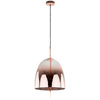 Lampa wisząca Alan nowoczesna miedziana ze szklanym kloszem Italux MD-OYD-10310B-SP3 COPPER