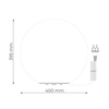 Lampa ogrodowa BALL 40cm Zuma Line MC40E 