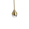 Złota lampa wisząca do łazienki IP44 Nata LED 3000K PL0104-GD Yaskr