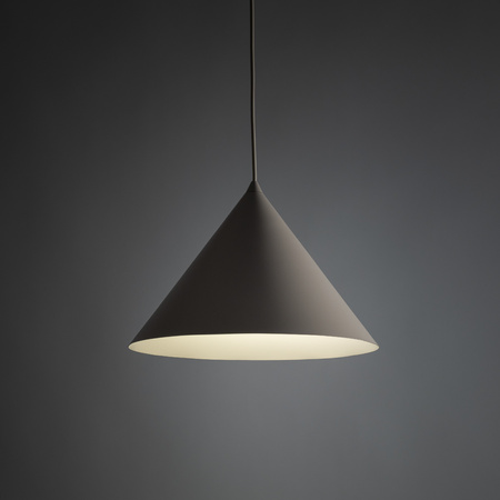 Lampa wisząca metalowy stożek o średnicy 33,5cm CONO L KASZMIR 1XE27 Tk Lighting 11381