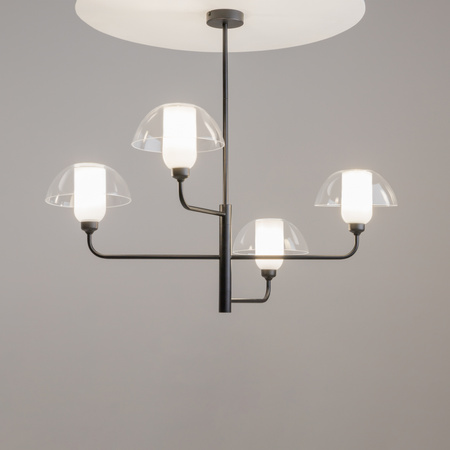Luksusowa lampa wisząca do salonu Memory MOD177PL-04B Maytoni