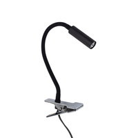 LAGOS BLACK KINKIET KLIPS 1 TK Lighting 16025