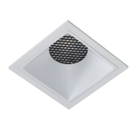 Biała kwadratowa oprawa podtynkowa TINO S 15W CCT SWITCH WH Azzardo AZ7022