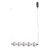 Lampa wisząca Fuente czarna LED 3000K Italux PND-34395-5-BK