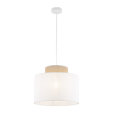 DUO WHITE JUTA LAMPA WISZĄCA 1 TK Lighting 1856