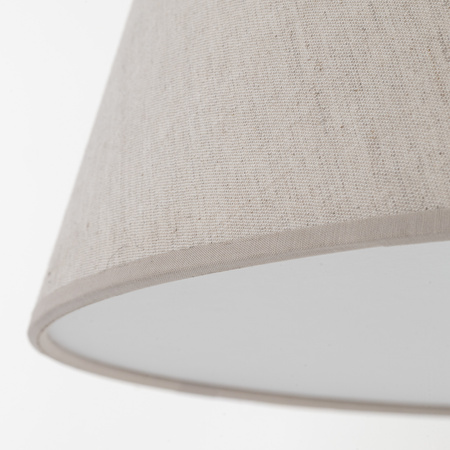  Lampa podłogowa do salonu 160cm z abażurem z lnu 1XE27 FORMO SABIA Tk Lighting 16184