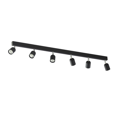 TOP BLACK LAMPA SUFITOWA 6 PŁ TK Lighting 1019