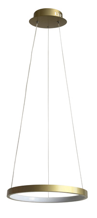 LUNE LAMPA WISZĄCA 30 ZŁOTY 18W LED 4000K Candellux 31-76113
