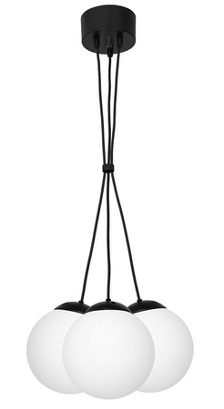 Lampa wisząca LIMA BLACK 3 Milagro MLP6523