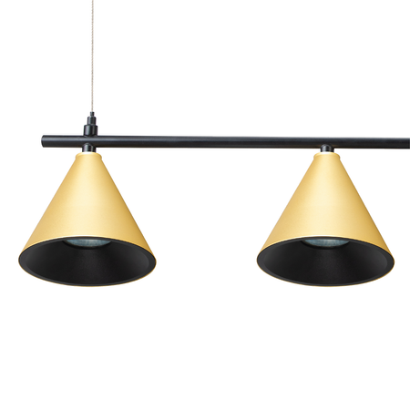 Lampa Wisząca Cone Złoty 4xGU10 Milagro ML1125