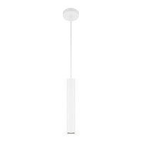 Biała tuba wisząca 40cm o średnicy 6cm Pro Focus MOD161PL-01W1 Maytoni