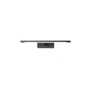 Czarny kinkiet łazienkowy 41,5cm nad lustro Elgidia LED 3500K IP44 WL0122-S-BK Yaskr