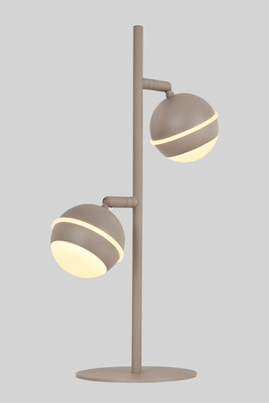 Lampa stojąca dwójka Biarritz kaszmirowa Aviano Lighting 8047-213