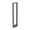 Szary słupek ogrodowy ramka 80cm LED 3000K ARIUS L GRAY IP54 Tk Lighting 19005