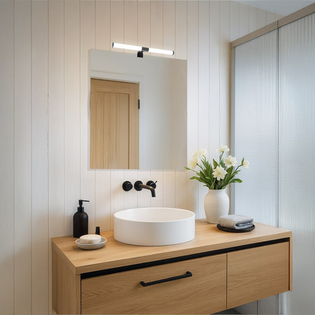 Kinkiet łazienkowy APA black 6W LED Milagro ML2252