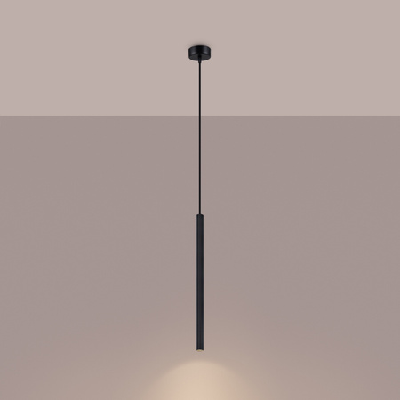 Lampa wisząca ARCHE 1 czarna Sollux SL.1338