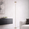 Prosta lampa podłogowa w kolorze beżowym NOA BEIGE LED Tk Lighting 19006