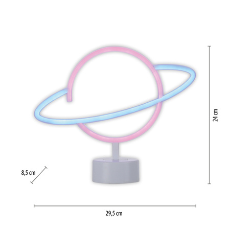 Lampka stołowa planeta NEON-SATURN Just Light 85029-70