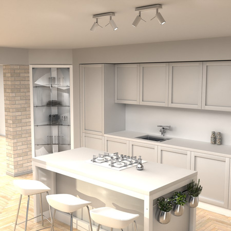 Lampa sufitowa PRESTON CHROME Milagro MLP7615 MLP7619 kolor do wyboru