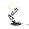Lampa stołowa designerska w kolorze platynowym Resonance Maytoni MOD482TL-L6PT3K