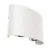 Kinkiet ogrodowy STRATO LED IP54 Maytoni biały O417WL-L4W3K