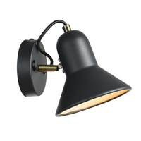 Kinkiet Astama czarny 1xE27 Light Prestige LP-1122/1W BK