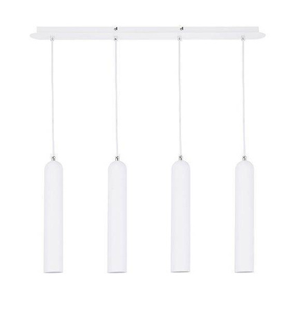 Lampa wisząca TUBO 4 WHITE AZzardo FH31141-BJ-350-4 AZ1239