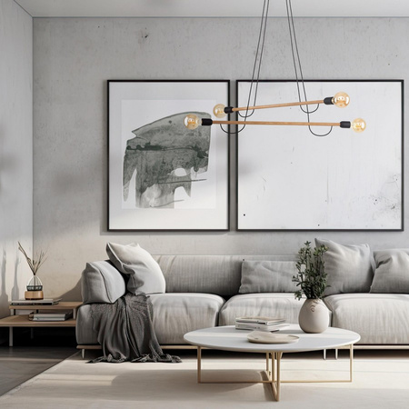 Lampa wisząca HELIX WOOD TK Lighting 4952