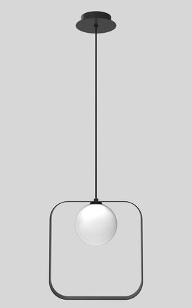 LAMPA WISZĄCA TULA 1 CZARNY 140x12x26 Candellux 50101074