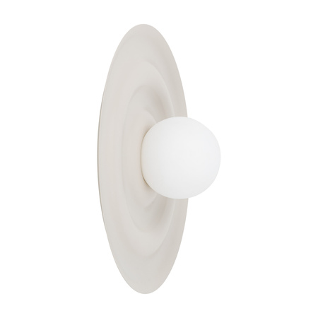 Metalowy płaski okragły kinkiet o średnicy 40cm ozdoba ściany ONDA KASZMIR M 1XG9 Tk Lighting 11409