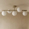 Klasyczna lampa sufitowa z kloszami do salonu ARDI Kaja Lighting K-5857